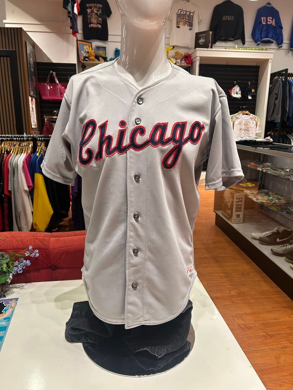 Chicago Cubs 80s/90s Rawlings Tag Vintage Baseball Jersey Size Large